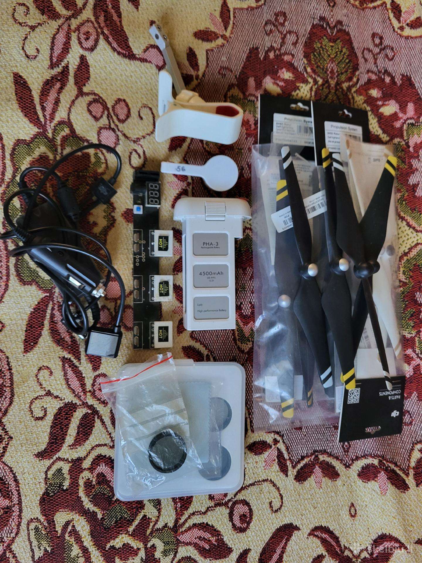 Phantom 3 priedai.