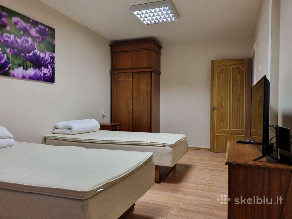 Išnuomojami įmonėms 1-2-3 kamb. butai atvykstantie