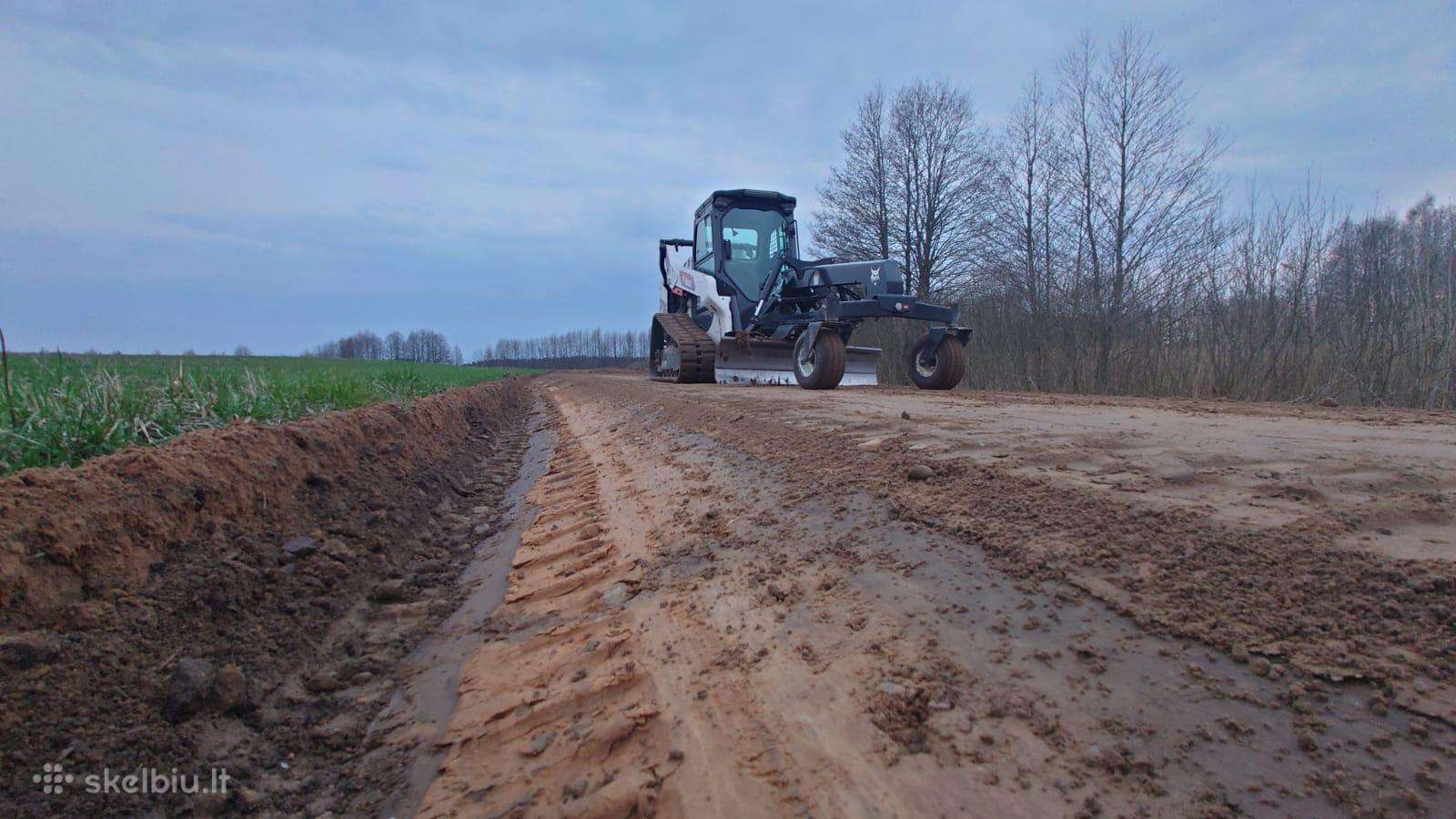 Vikšrinių Minikrautuvų, ekskavatoių Bobcat nuoma