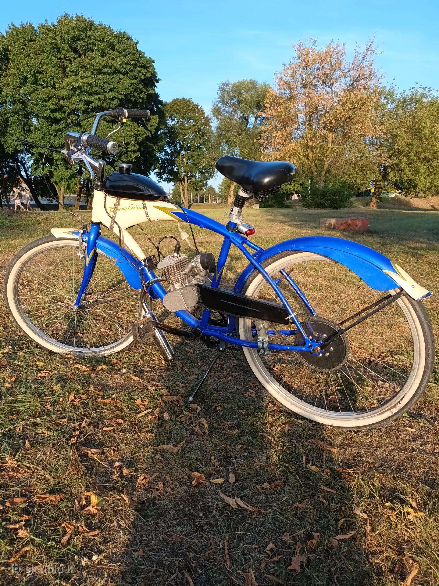 Motorinis retro dviratis