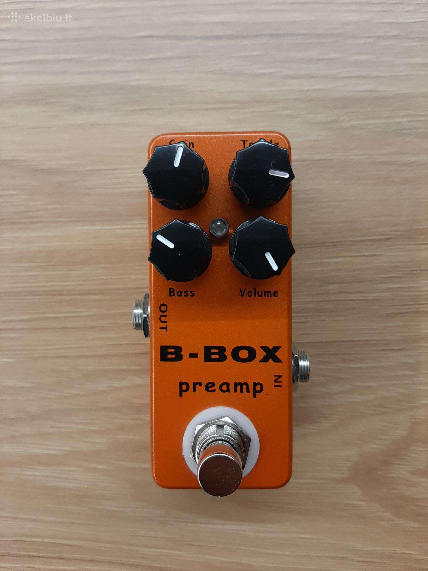 Mosky Bb pre-amp gitaros efektų pedalas