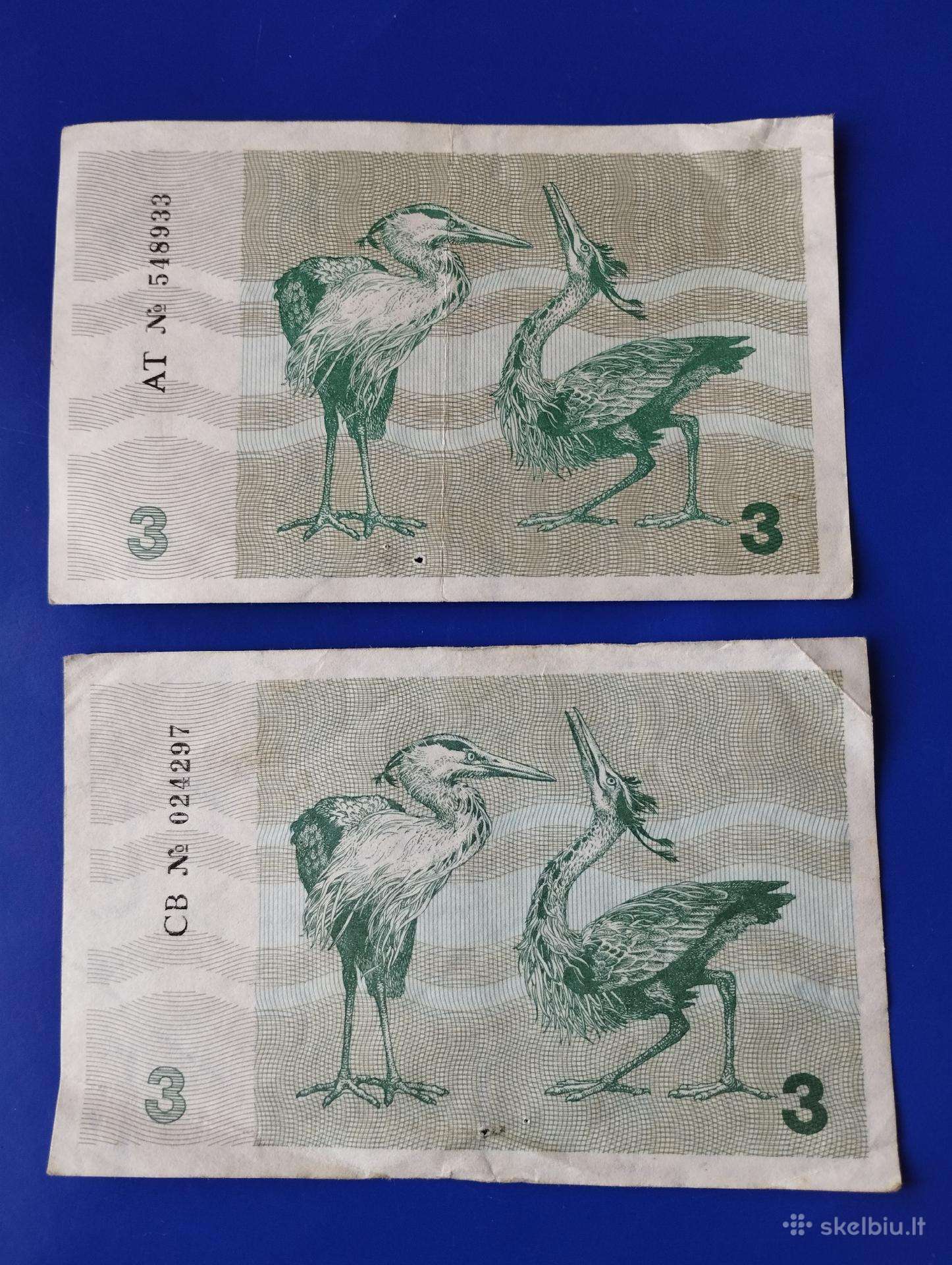 3 Talonai be užrašo 1991m