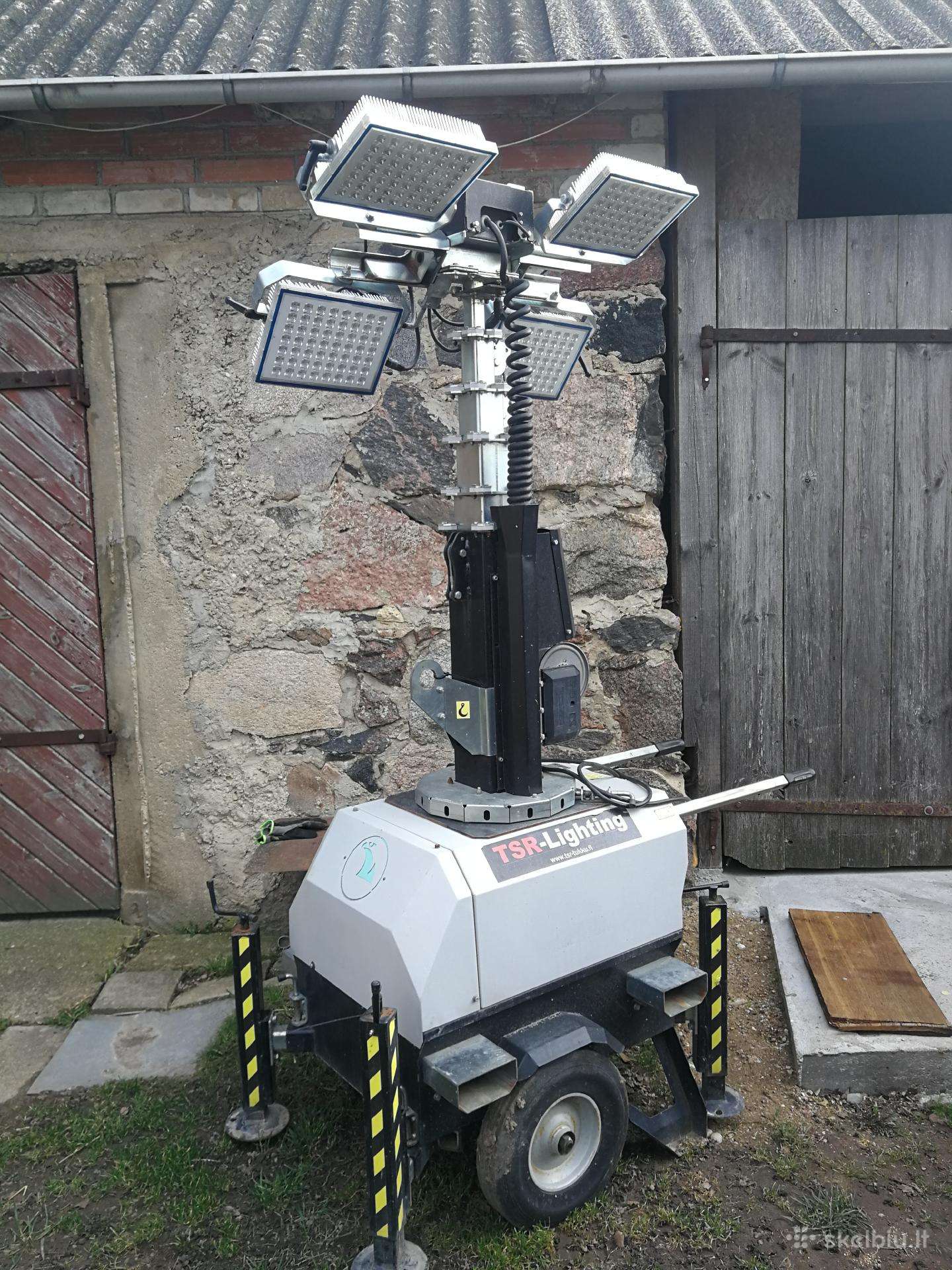 Apsvietimo bokstas 4x400w LED 7m