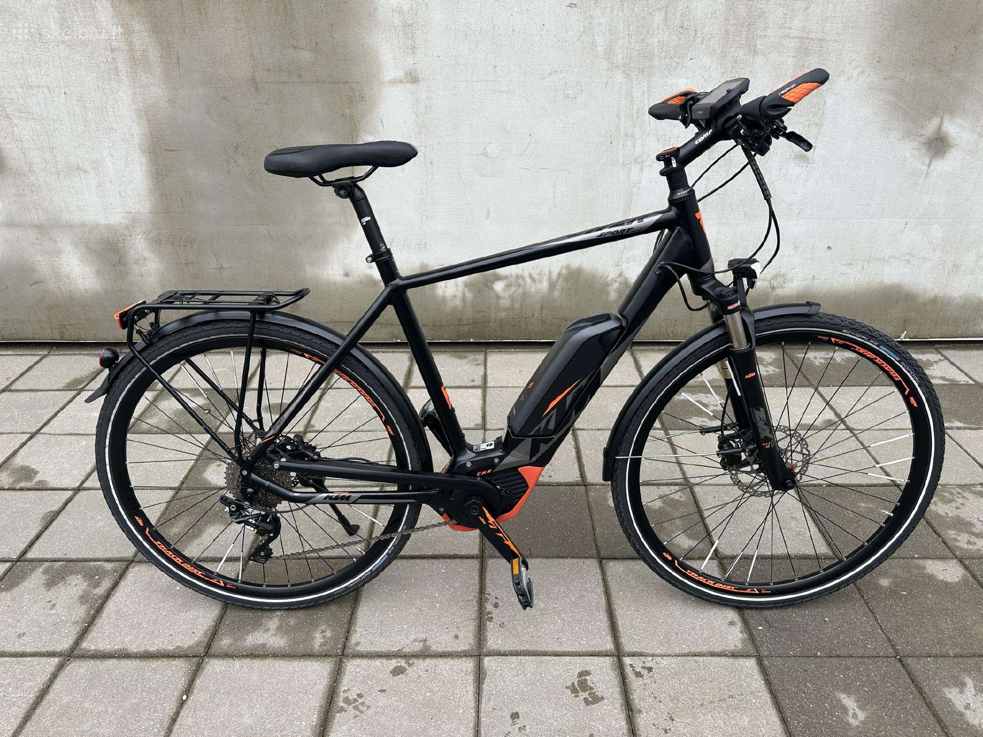 KTM elektrinis miesto dviratis