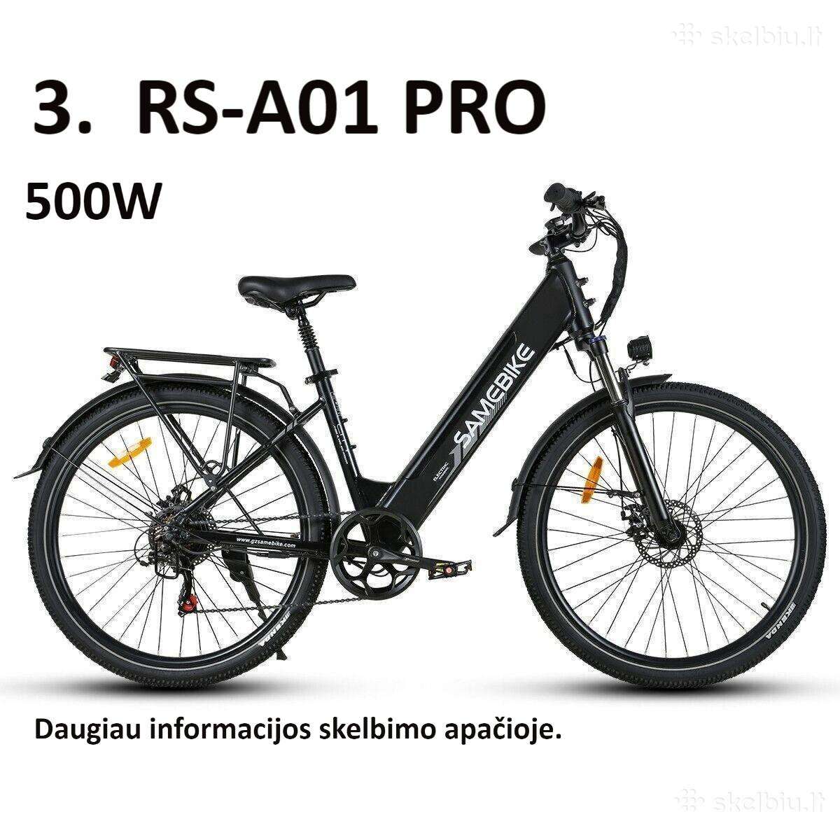 Elektrinis dviratis SAMEBIKE 20″
