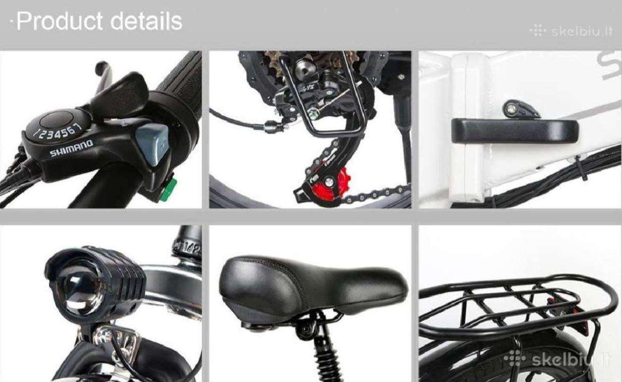 Elektrinis dviratis SAMEBIKE 20″