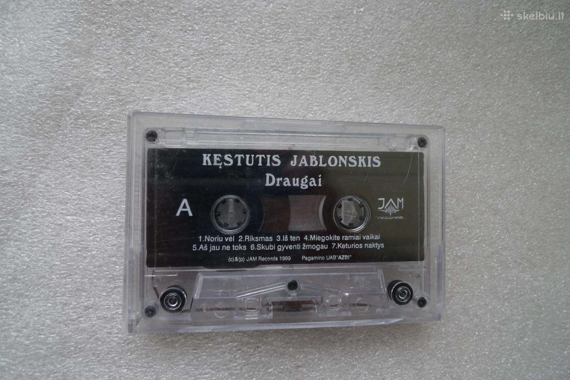 Kasete Kestutis Jablonskis Draugai