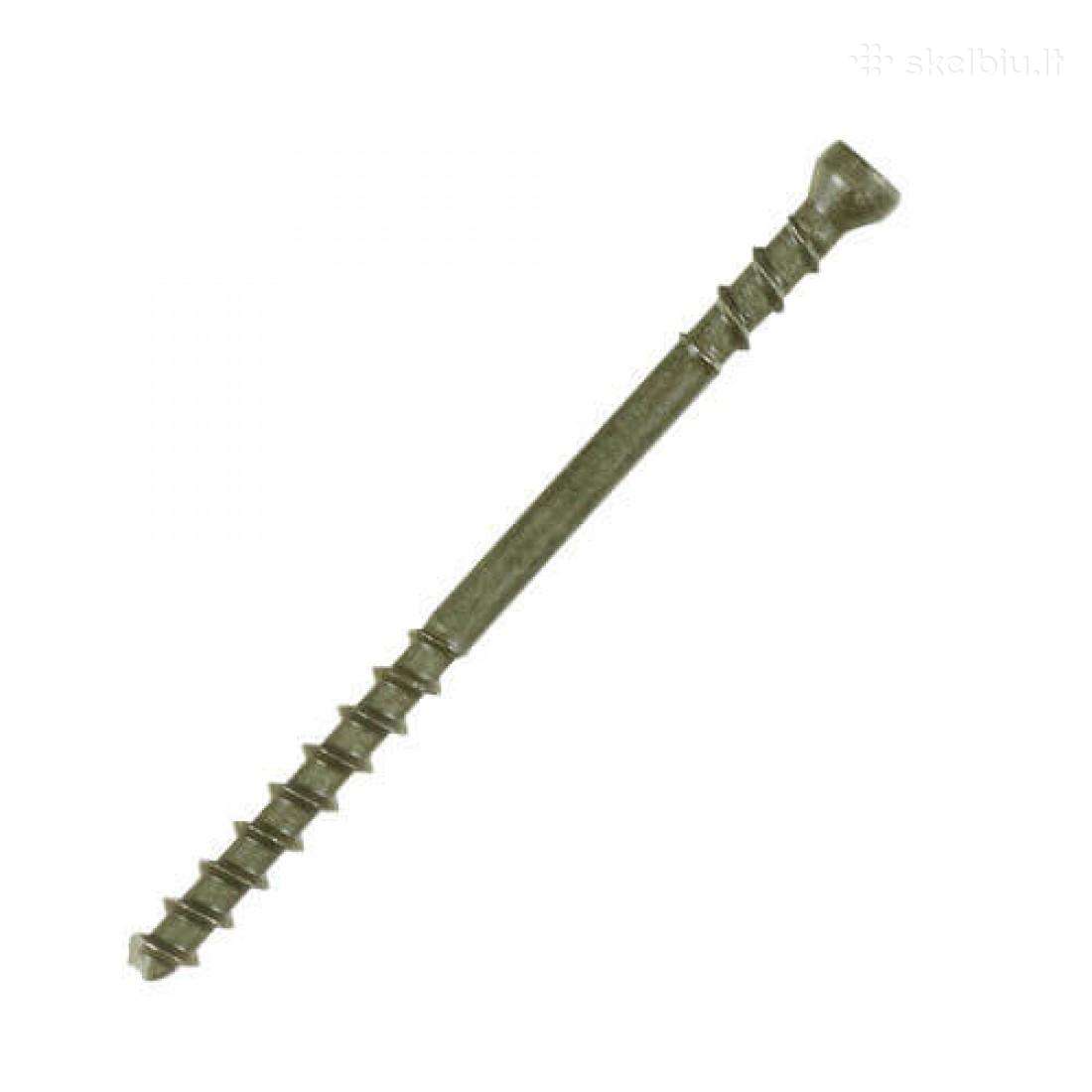 Terasos lentų paslėpti varžtai C4 60mm-1000vnt