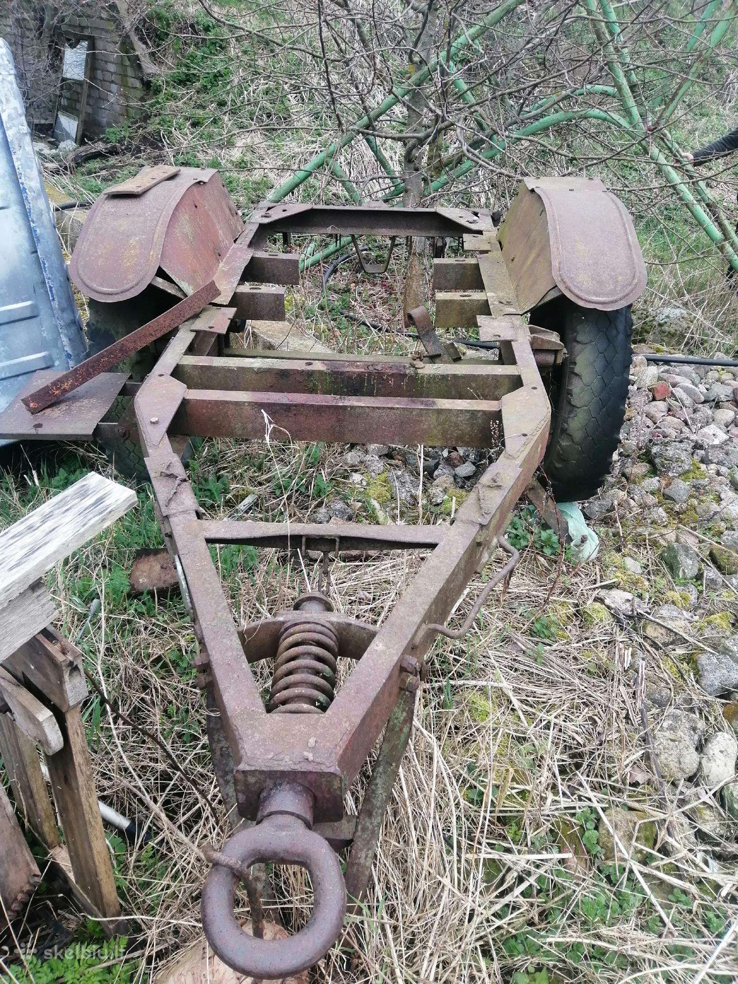 Priekabos rėmas, važiuoklė - Uaz