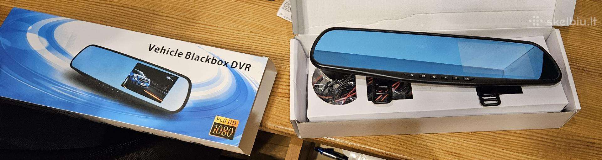 Auto Vaizdo Registratorius/veidrodis Blackbox Dvr
