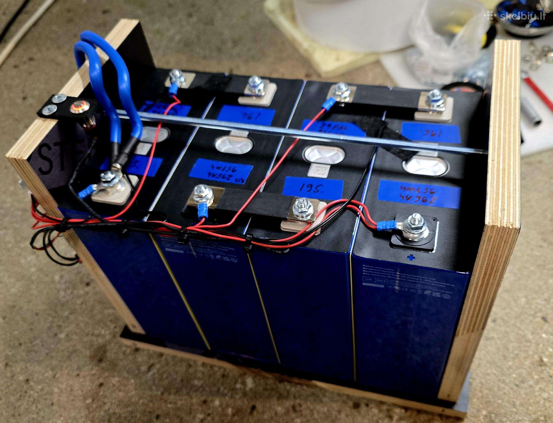 12v 295ah 3.7kwh Lifepo4 baterija