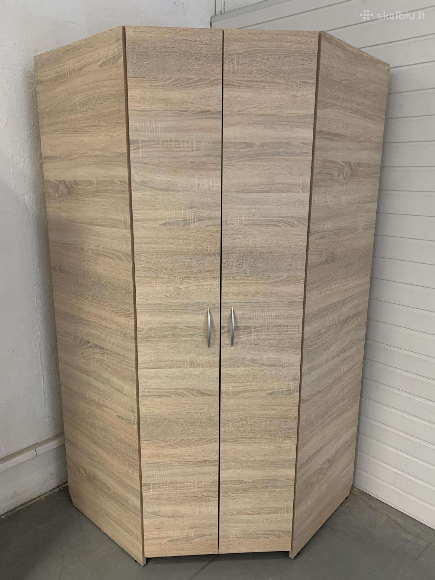 Kampinė nauja spinta tik 190 Eur