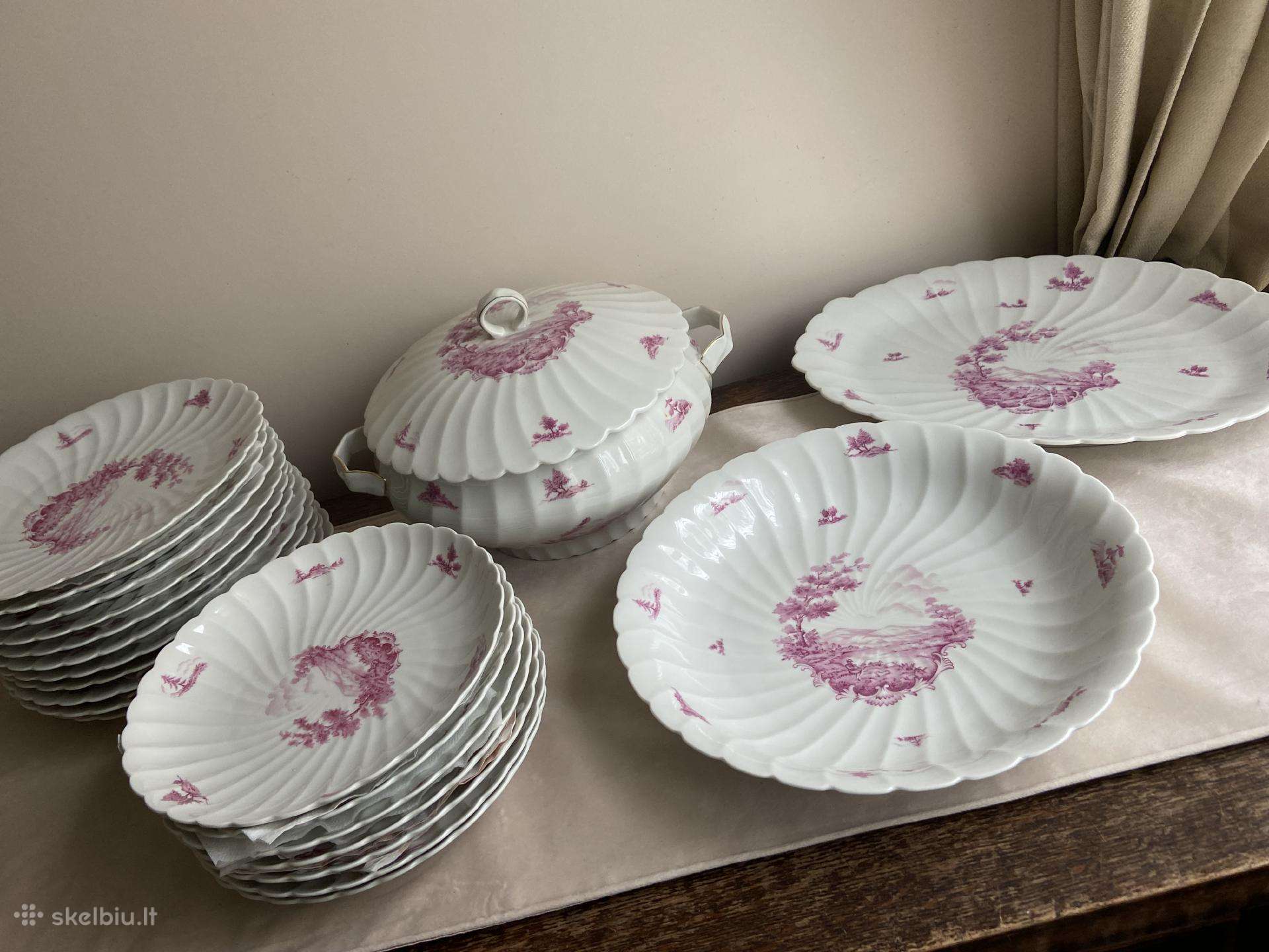 Limoges porceliano servizas