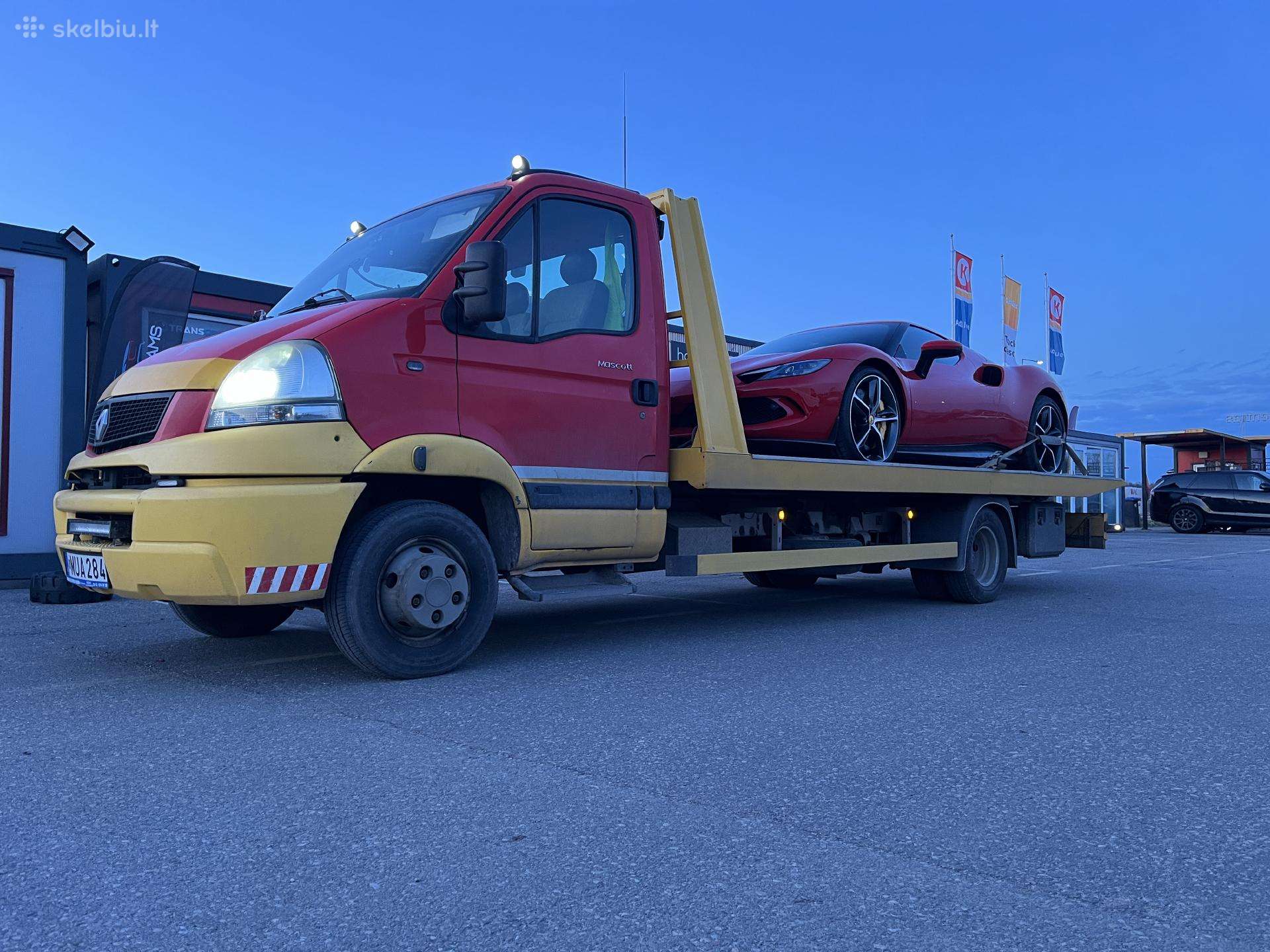 Tralas technine pagalba kelyje 247