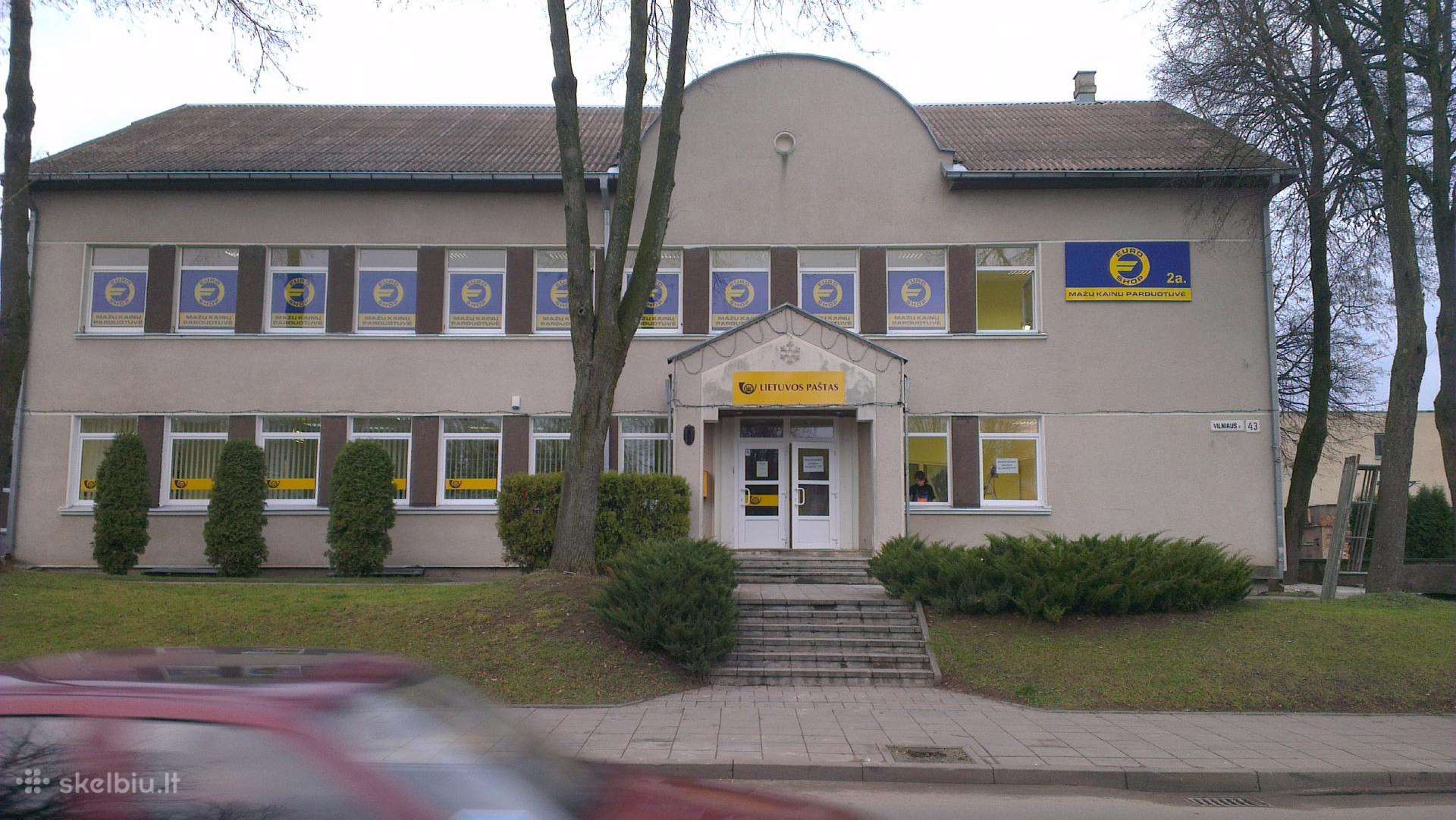 Parduodamos patalpos Molėtų centre