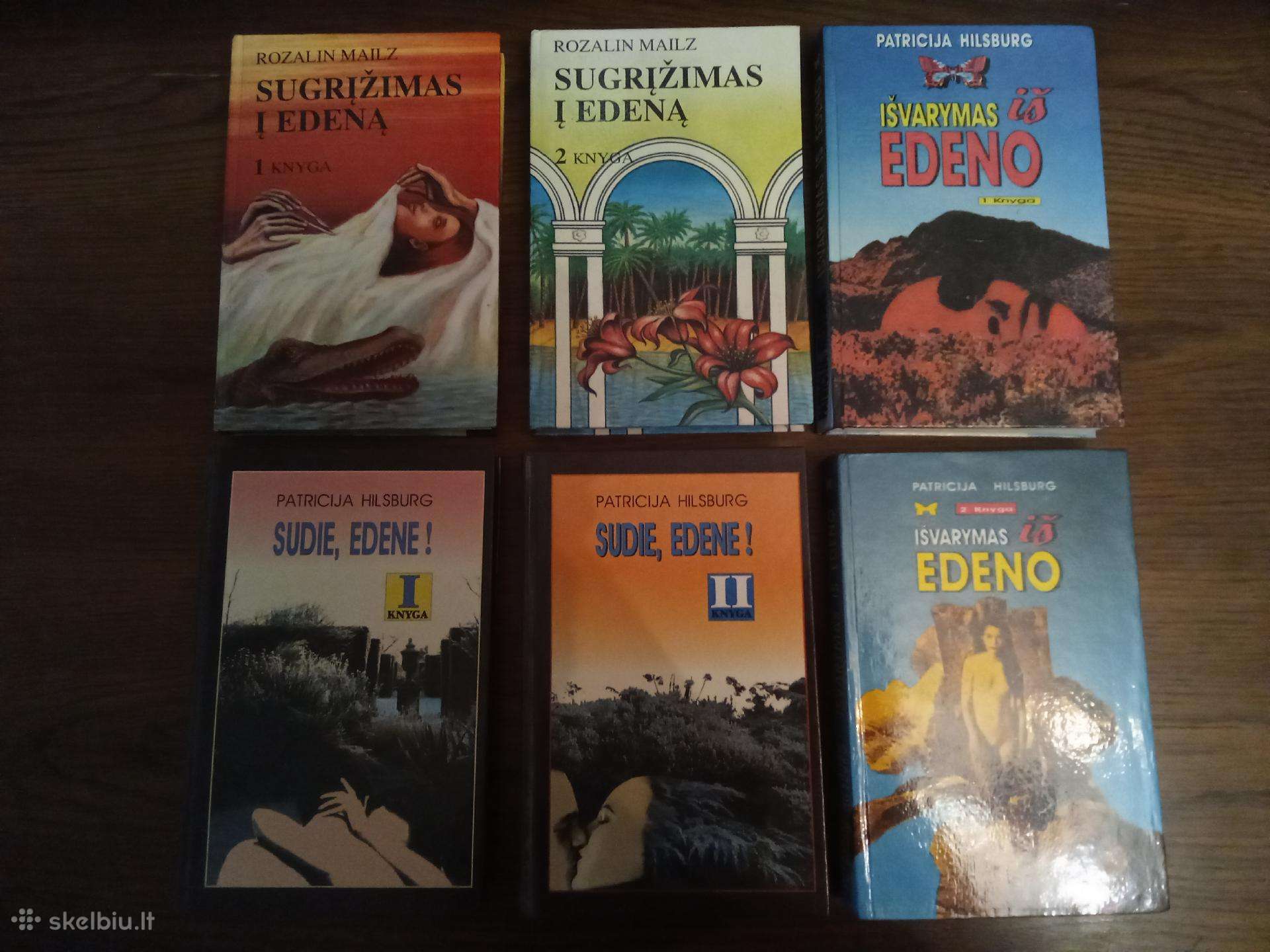Sugrįžimas į Edeną visos knygos