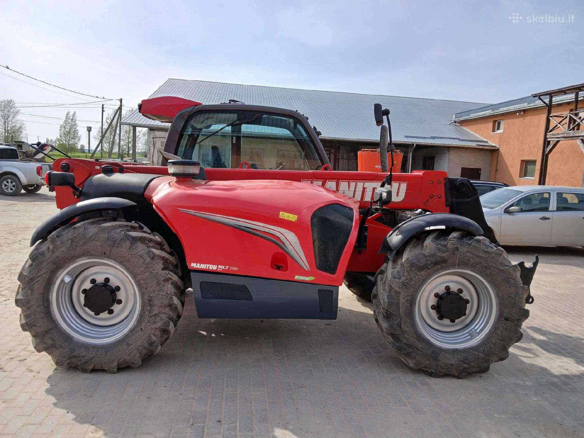 Manitou MLT741, self-propelled loaders