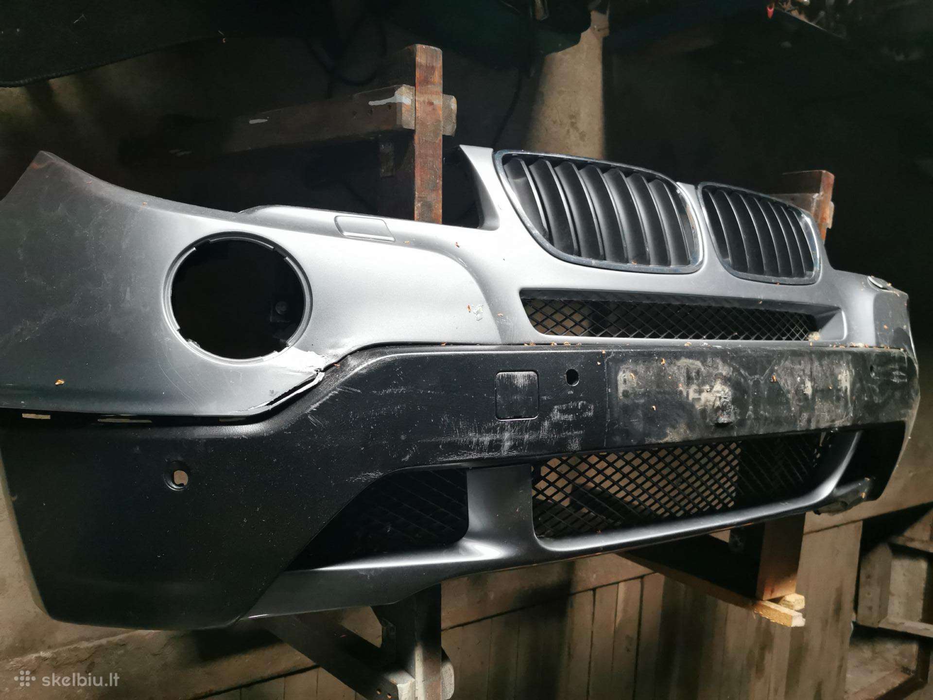 BMW X3 bumpers, front grill, decals