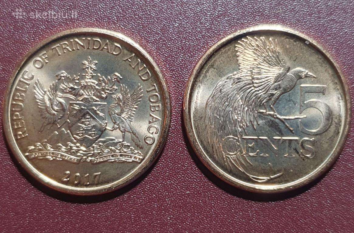 Trinidadas Ir Tobagas 5 Centai, 2017 Uc1