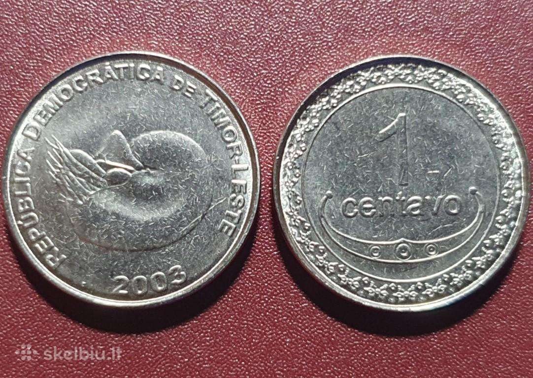 Rytų Timoras 1 Sentavas, 2003 Km1