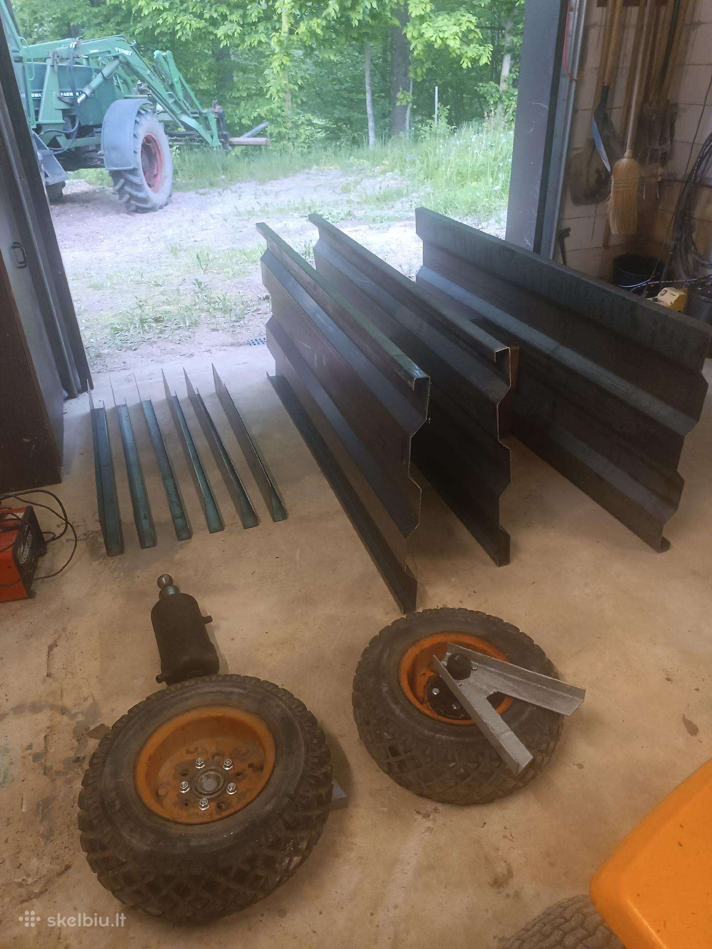 Nebaigtas priekabos projektas