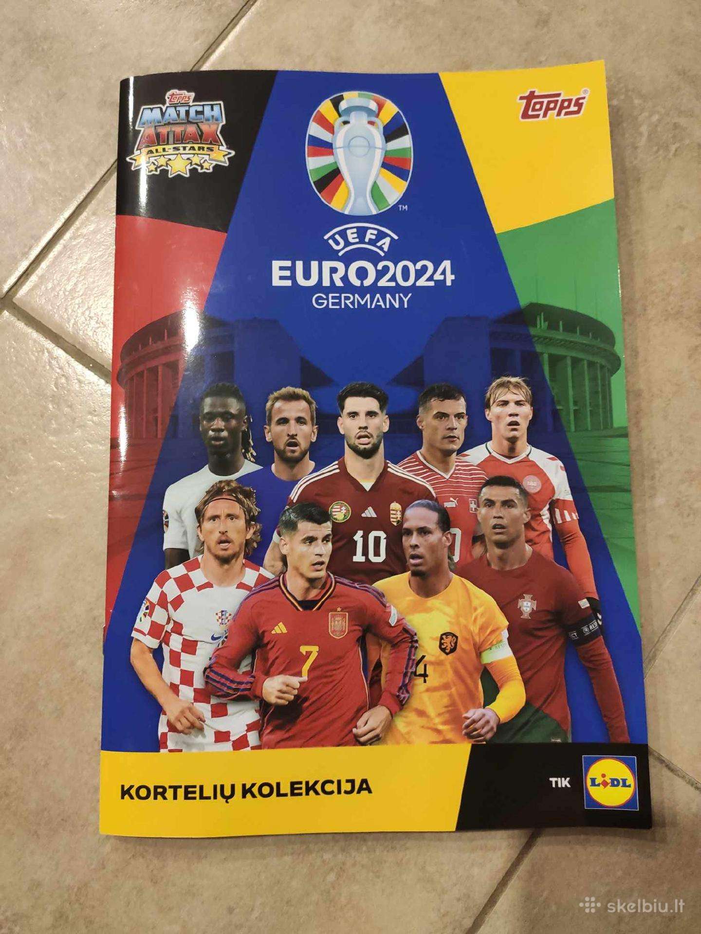 Lidl Euro 2004 albumas (užpildytas)
