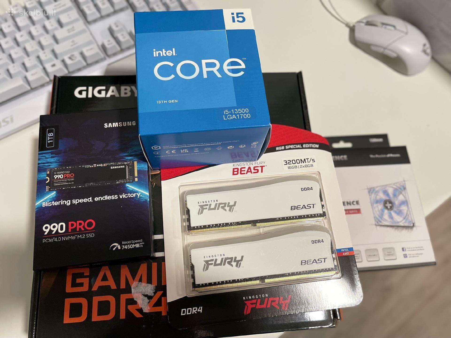 Kompiuteris I5-13500 Rtx 4060 16 GB RAM 1tb SSD