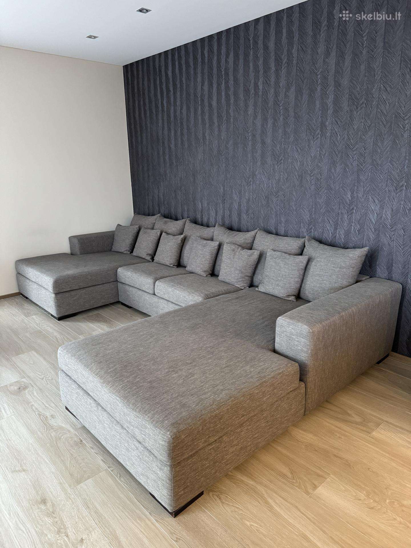 Sofa U formos, 3,7m. Būklė puiki