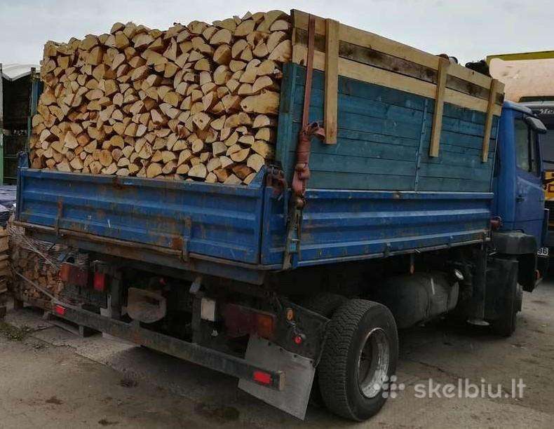 +370 698 04036 Visiškai Sausos Lapuočių Malkos