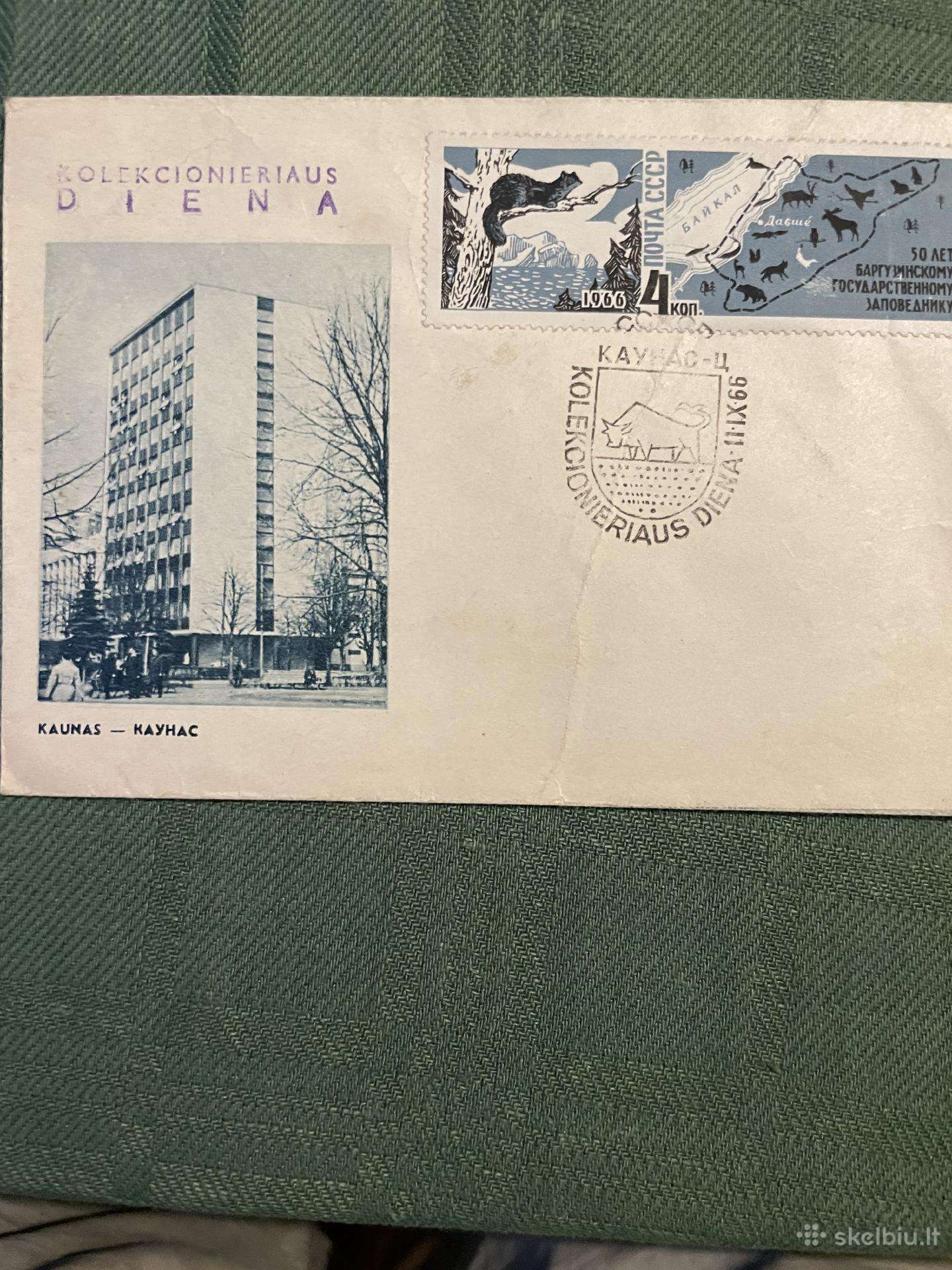 Lietuvos 1991 m. vokai su spec spaudais