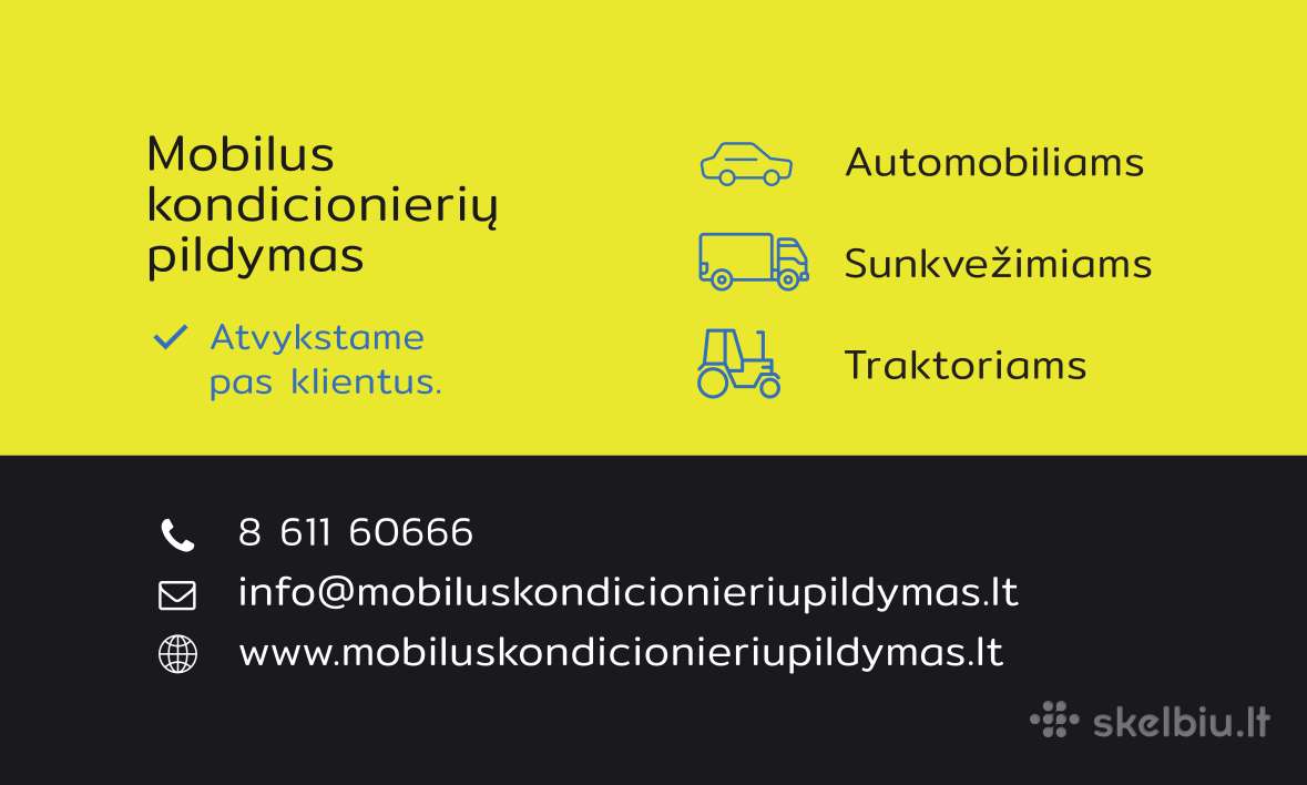 Kondicionierių pildymas Molėtuose. Freono pildymas