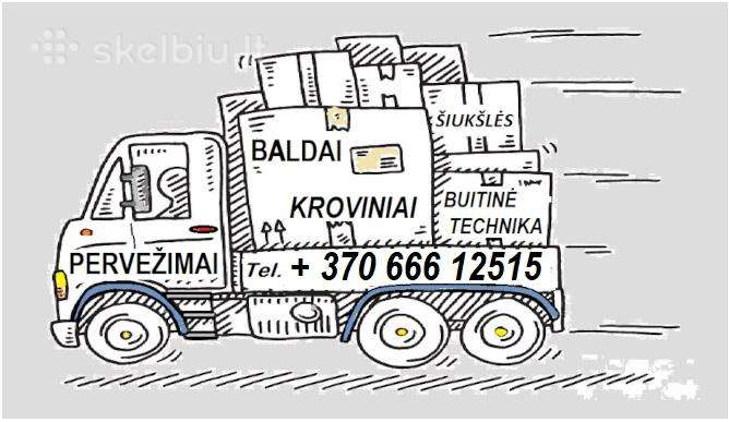 Titas Pervežimai, Perkraustymo, Baldų Išvežimo