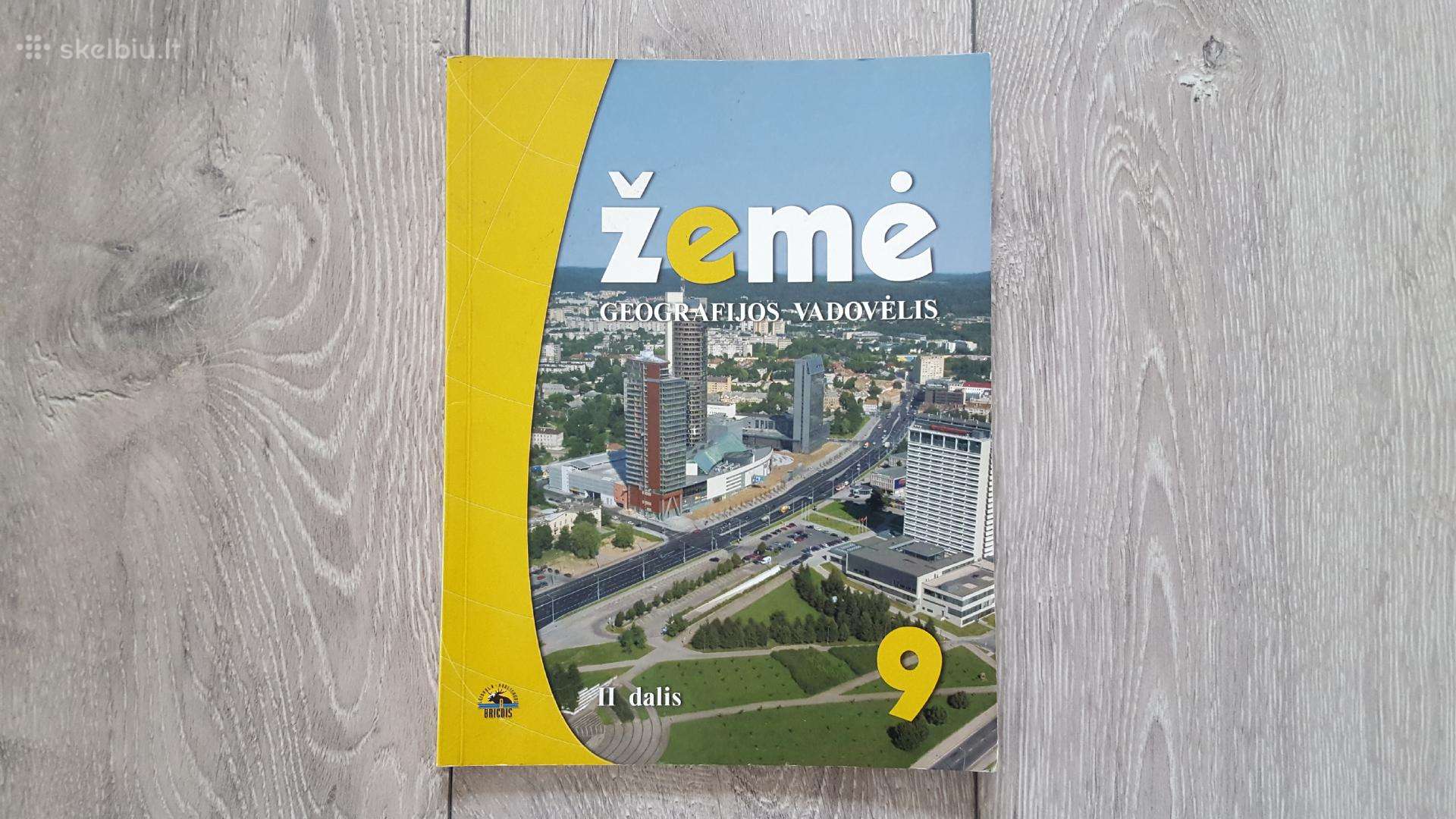 Žemė geografijos vadovėlis 9 klasei, 2 dalis