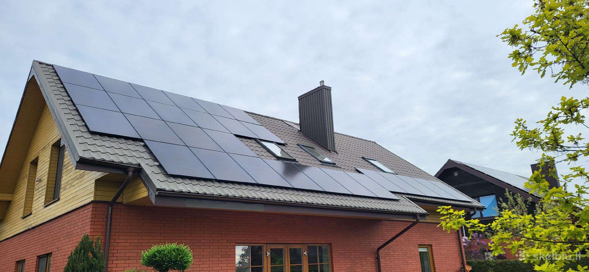 Saulės elektrinės komplektas Trina + Deye