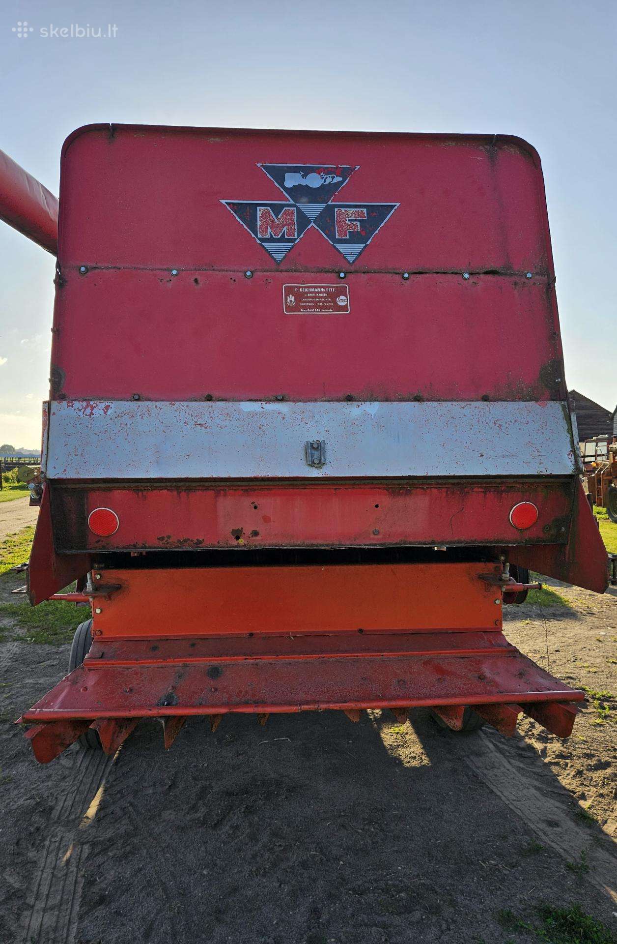 Massey Ferguson 485, комбайны