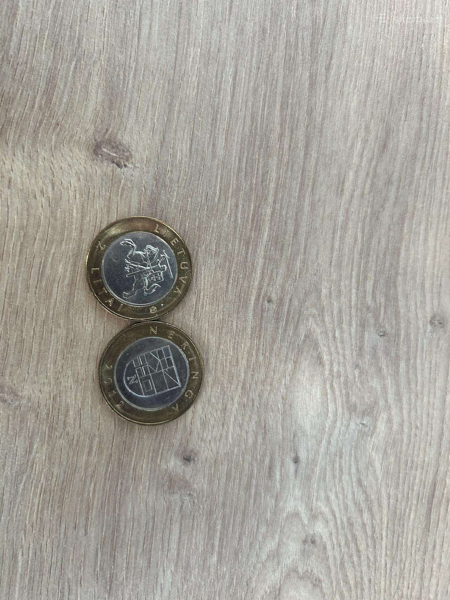 2 litų monetos