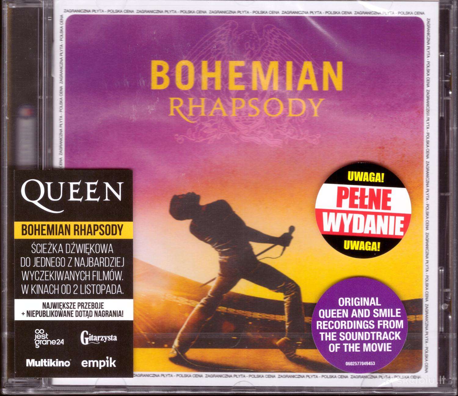 Queen CD Bohemian Rhapsody Soundtrack