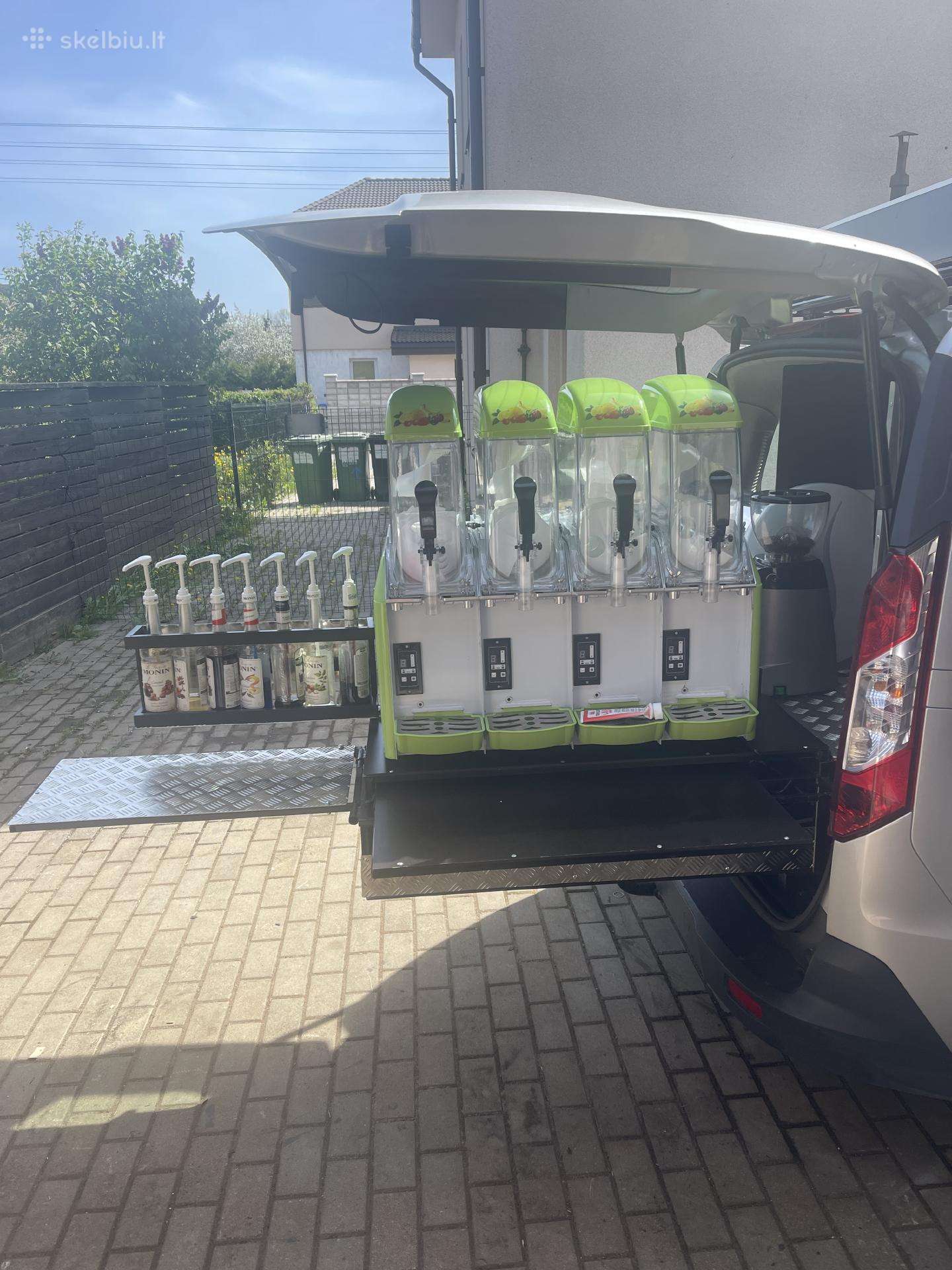 Kavos,minkštu ledų,šerbeto automobilis !