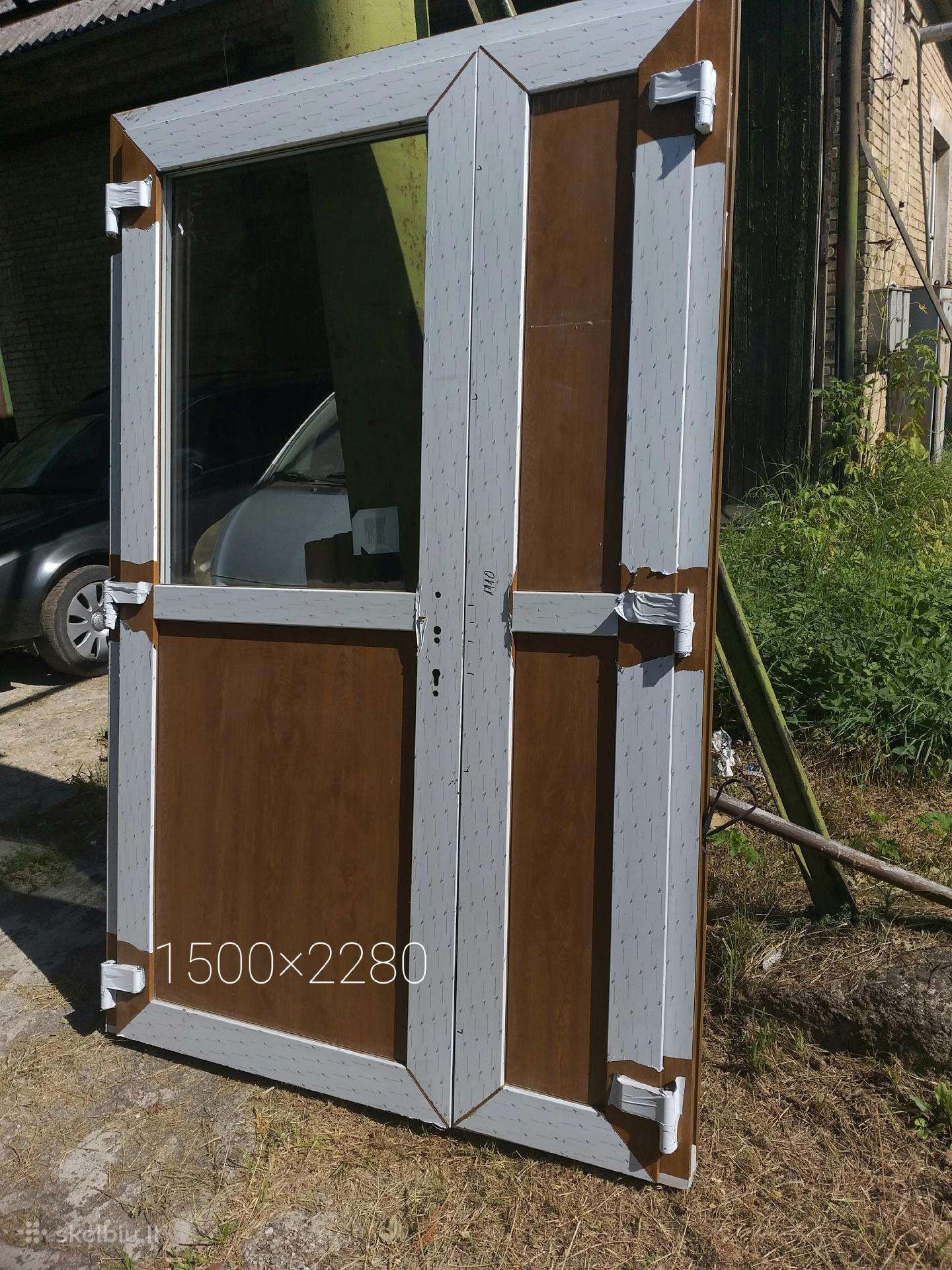 Pvc lauko durys