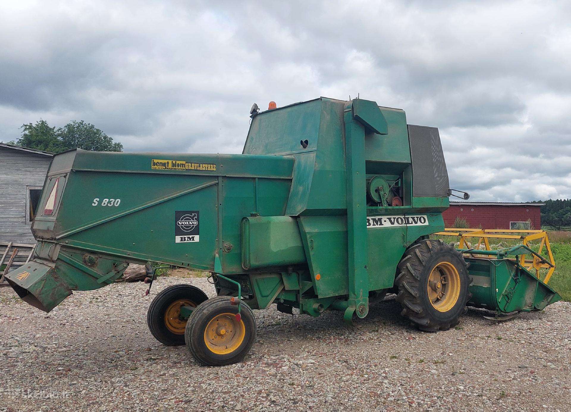 Volvo S830, Combine Harvesters 1980 M., 