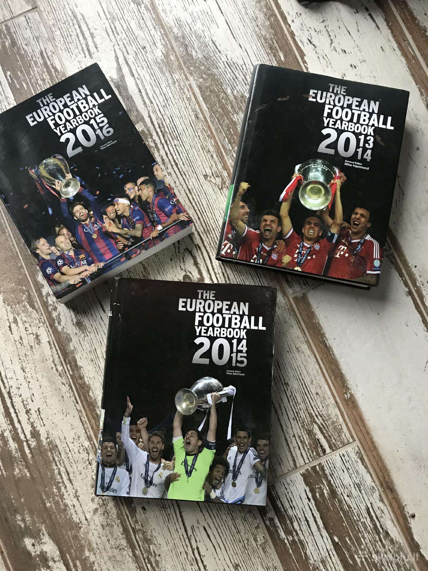Knygos apie Europinį futbolą