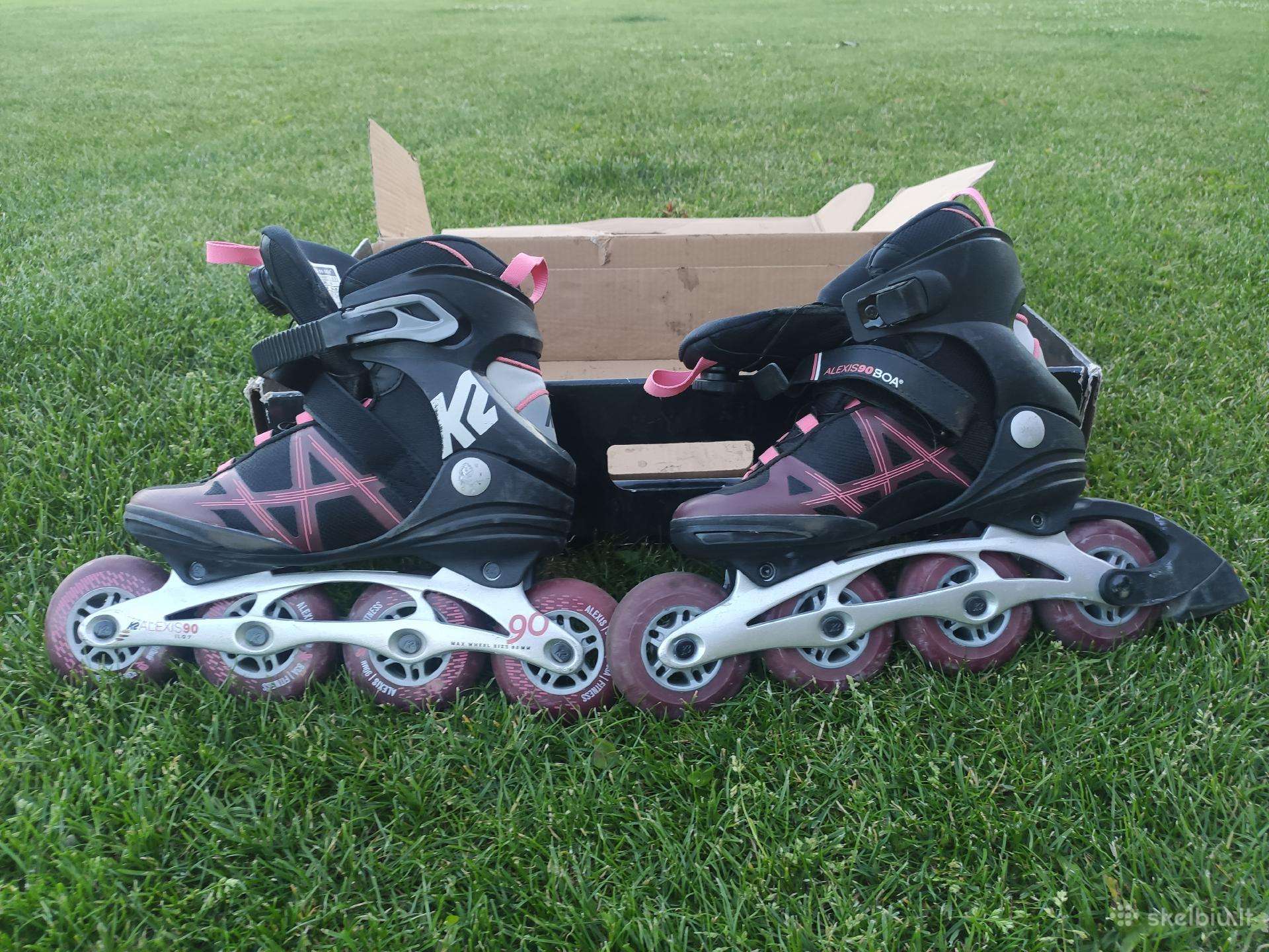 K2 Women's Alexis 90 Boa Inline Riedučiai 38 dydis
