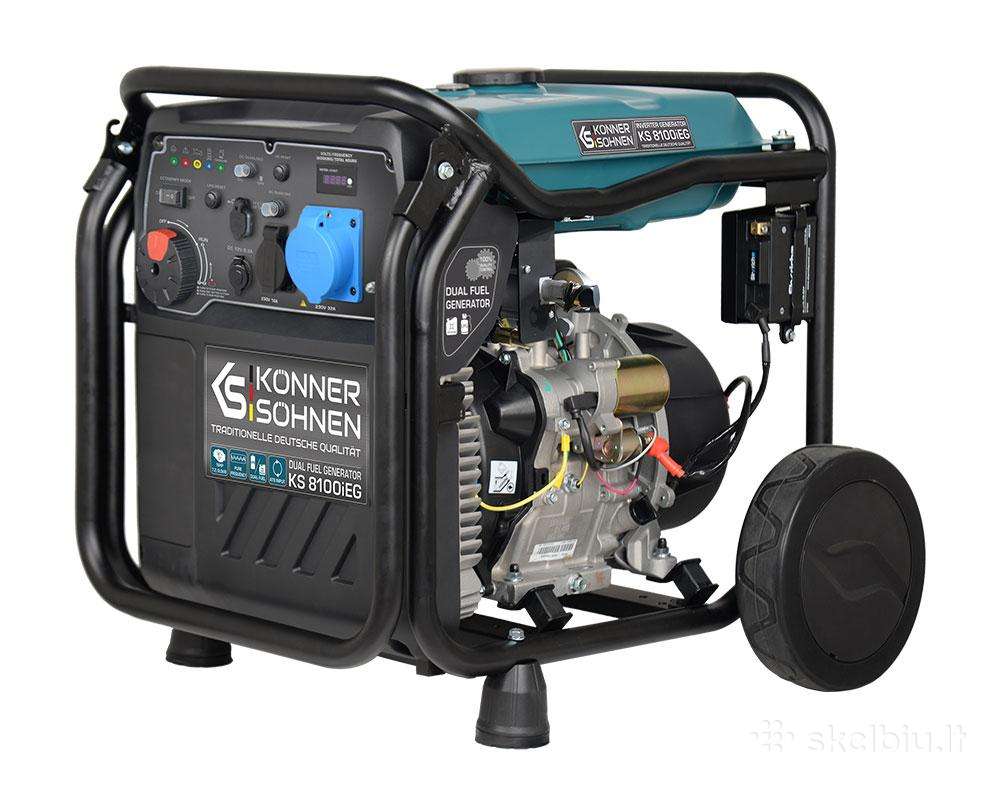 Elektros generatorius Koenner-soehnen 8,5kw