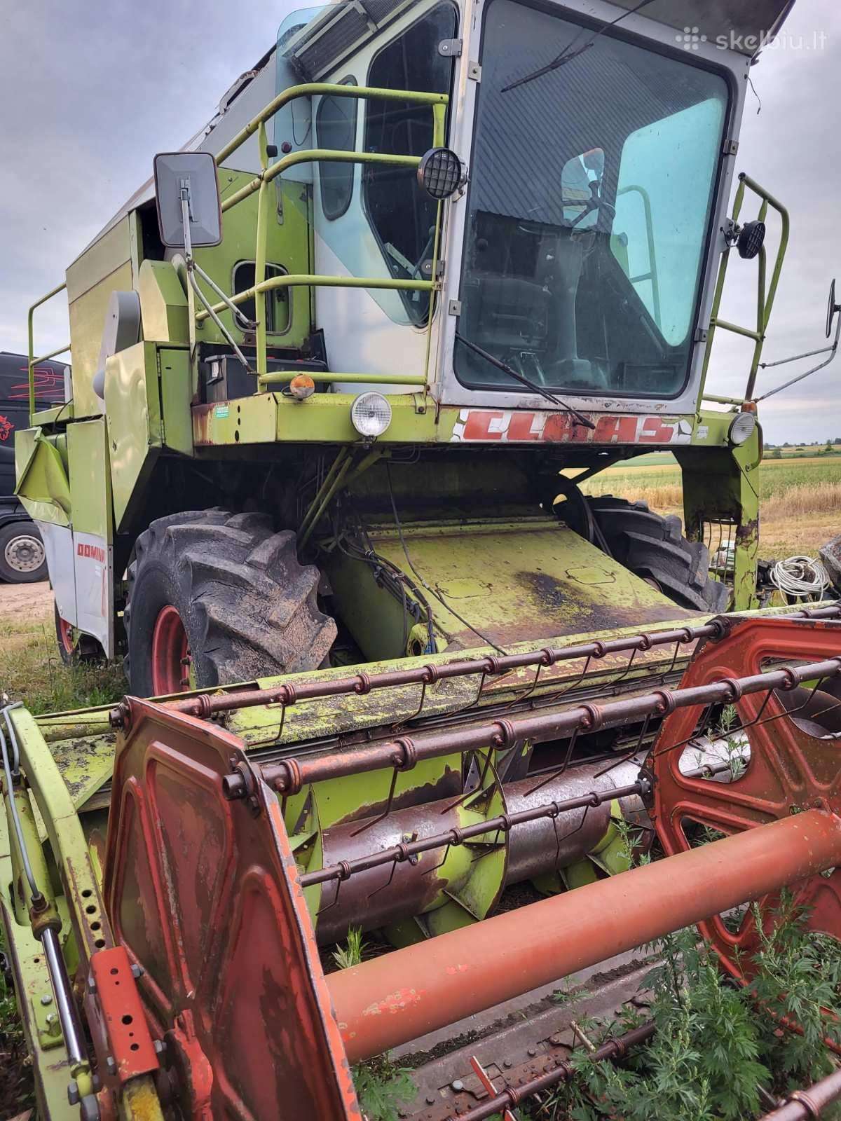 Kombainas Claas Dominator 86 Ardomas Dalimis