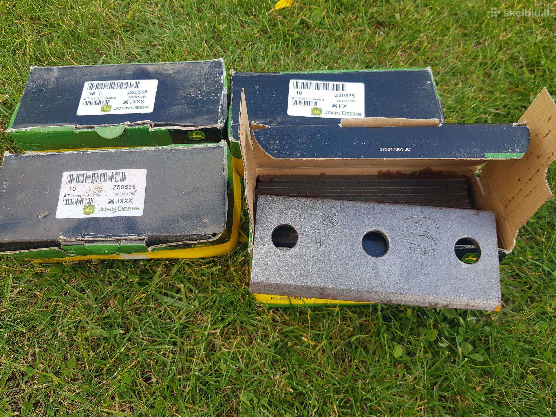 John Deere savaeigio smulkintuvo dalys 6000/7000
