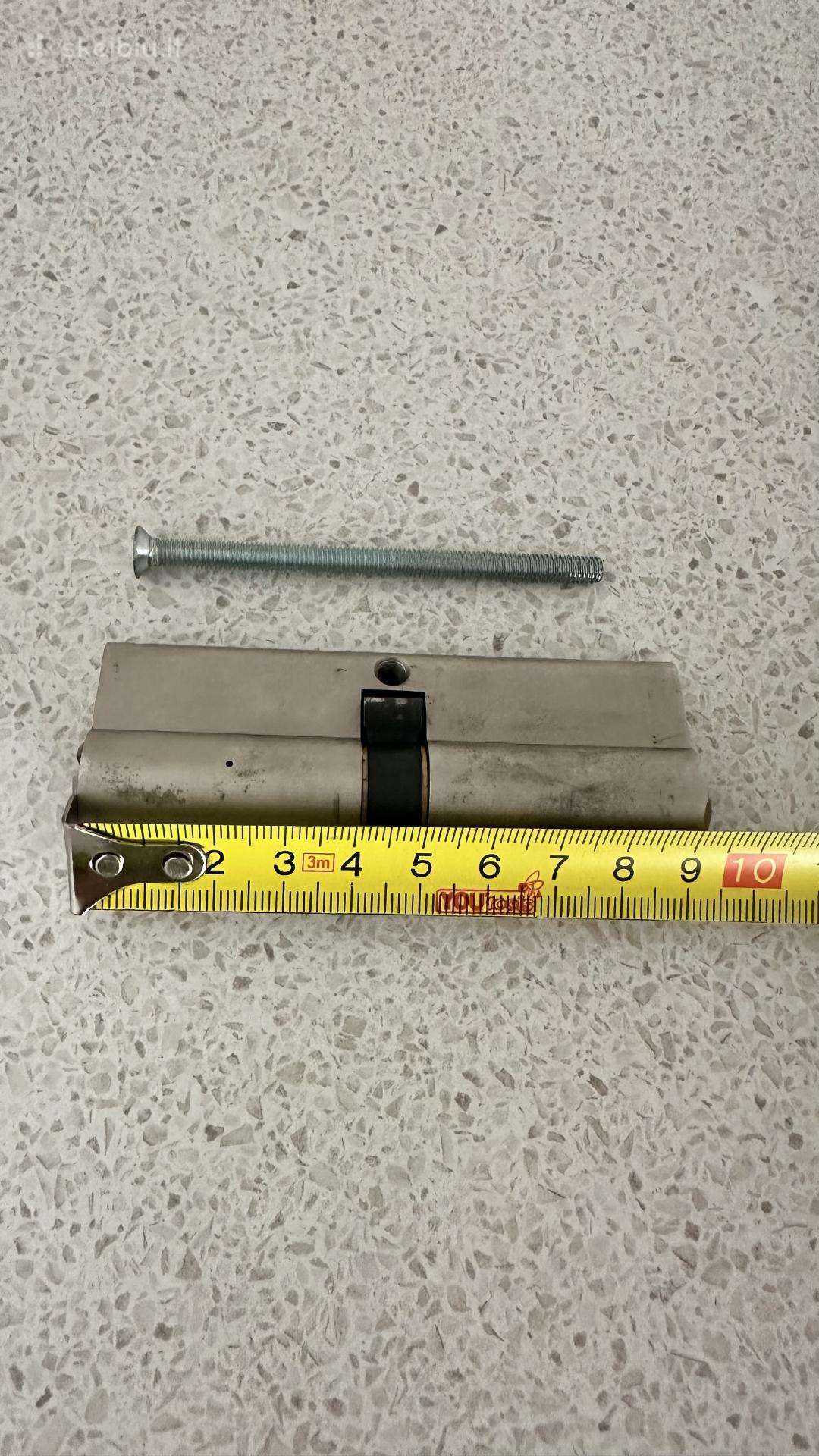 Parduodu Mottura durų spynos cilindrą, 92mm, 46