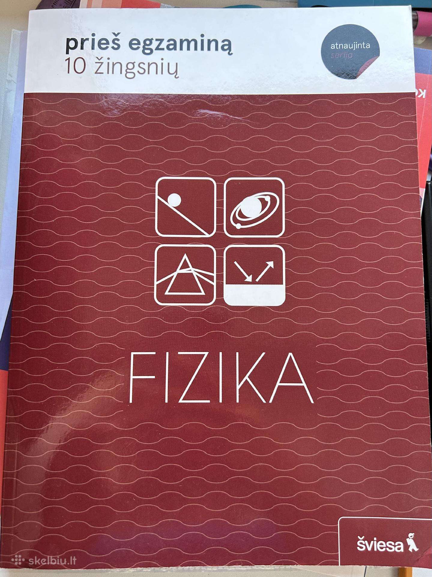 10 žingsnių prieš egzaminą. Fizika