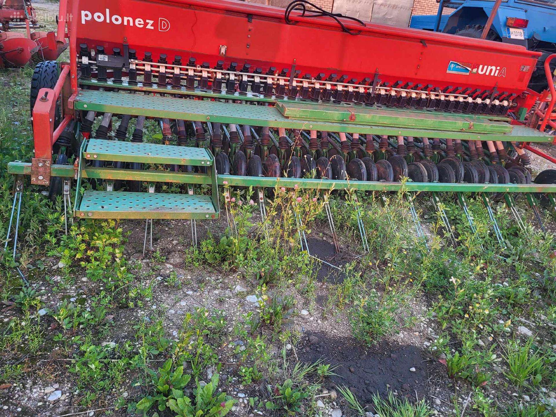 Unia 480, seeders, planters
