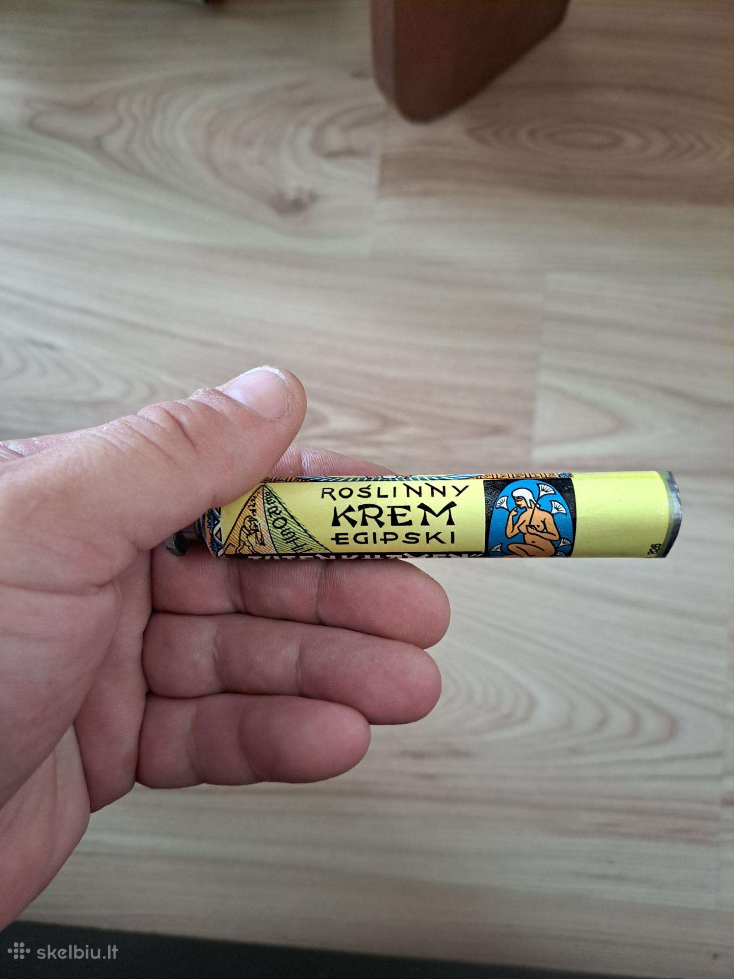 Tarpukario laikų neužpildyta kremo tūbelė ( wilno)