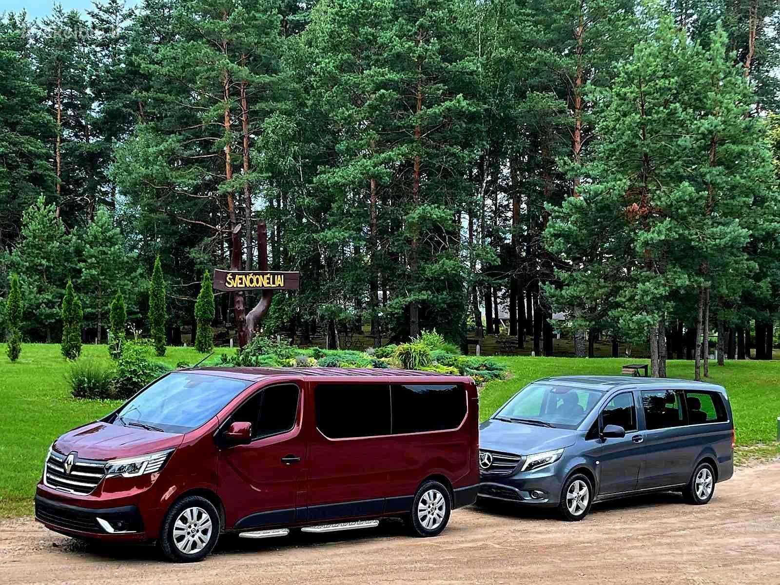 Keleivių pervežimas su vairuotoju